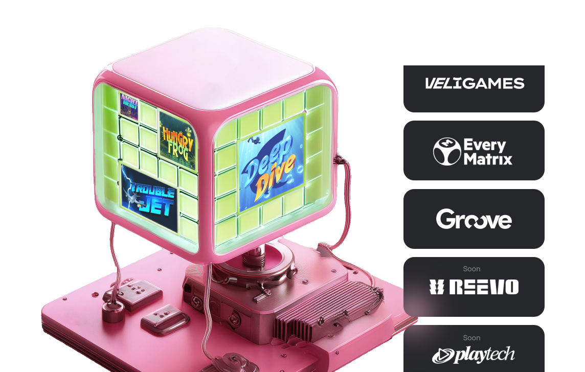 Via popular game aggregators