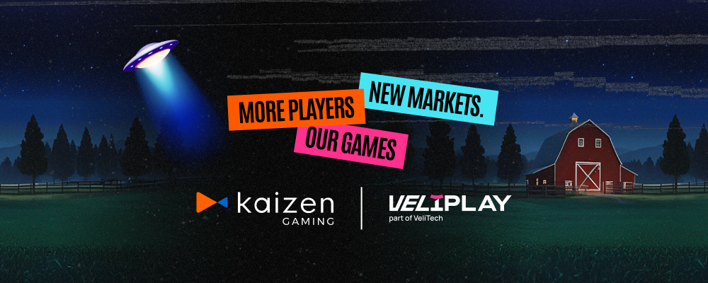 VeliPlay Expands with Kaizen Gaming