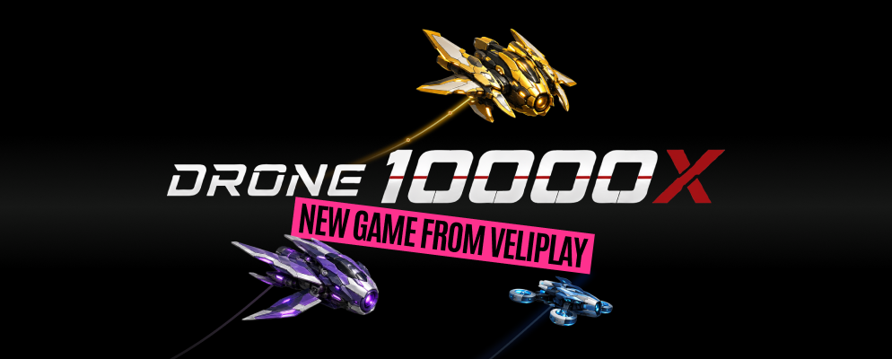 Drone 10000X Arrives. Multiplayer Crash Takes Formation.